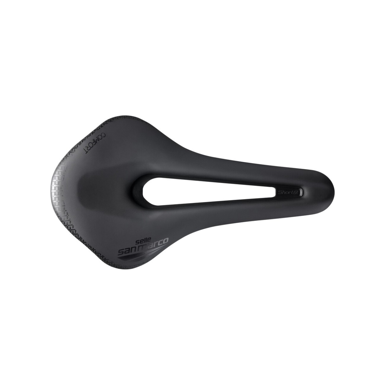 E-shop SELLE SAN MARCO sedlo - SHORTFIT 2.0 COMFORT OPEN-FIT DYNAMIC NARROW - antracitová