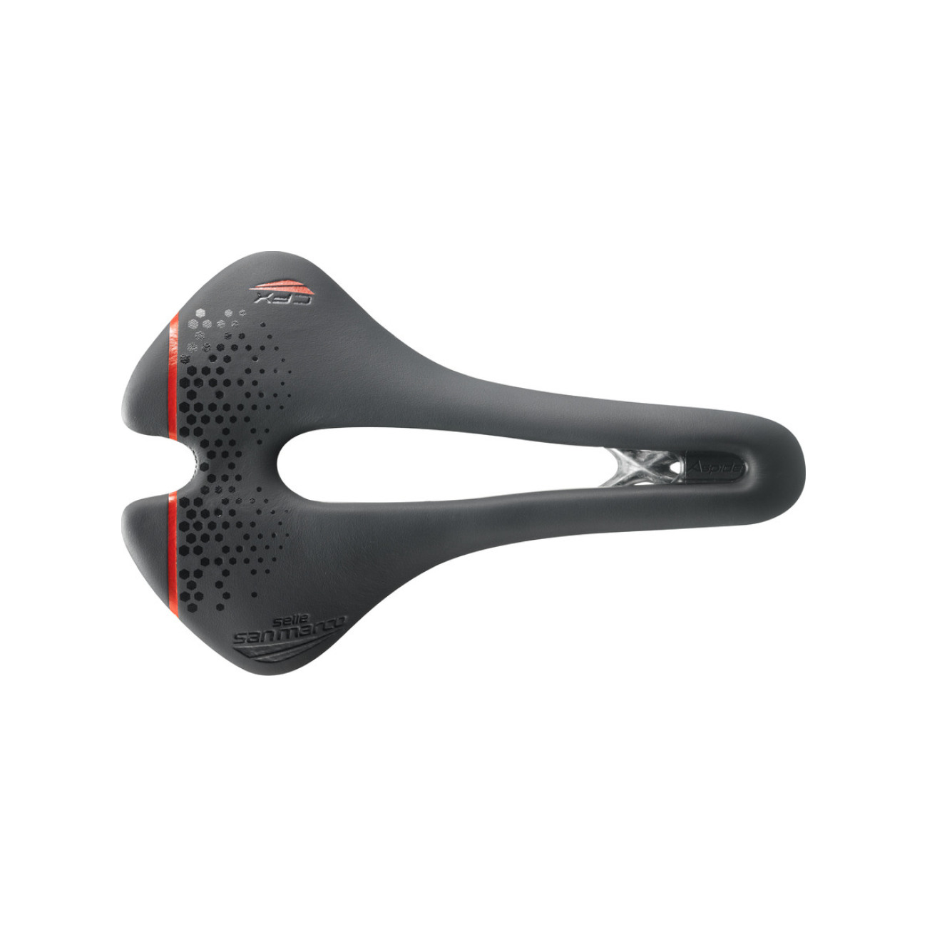 E-shop SELLE SAN MARCO sedlo - ASPIDE SHORT CARBON FX WIDE - šedá