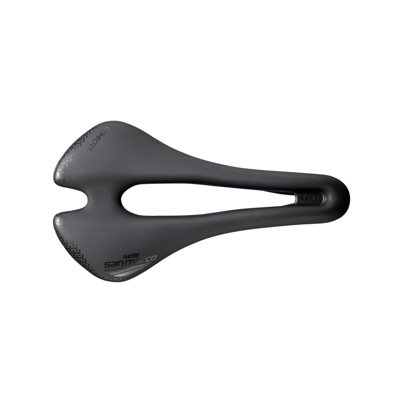 E-shop SELLE SAN MARCO sedlo - ASPIDE SHORT COMFORT DYNAMIC NARROW - šedá