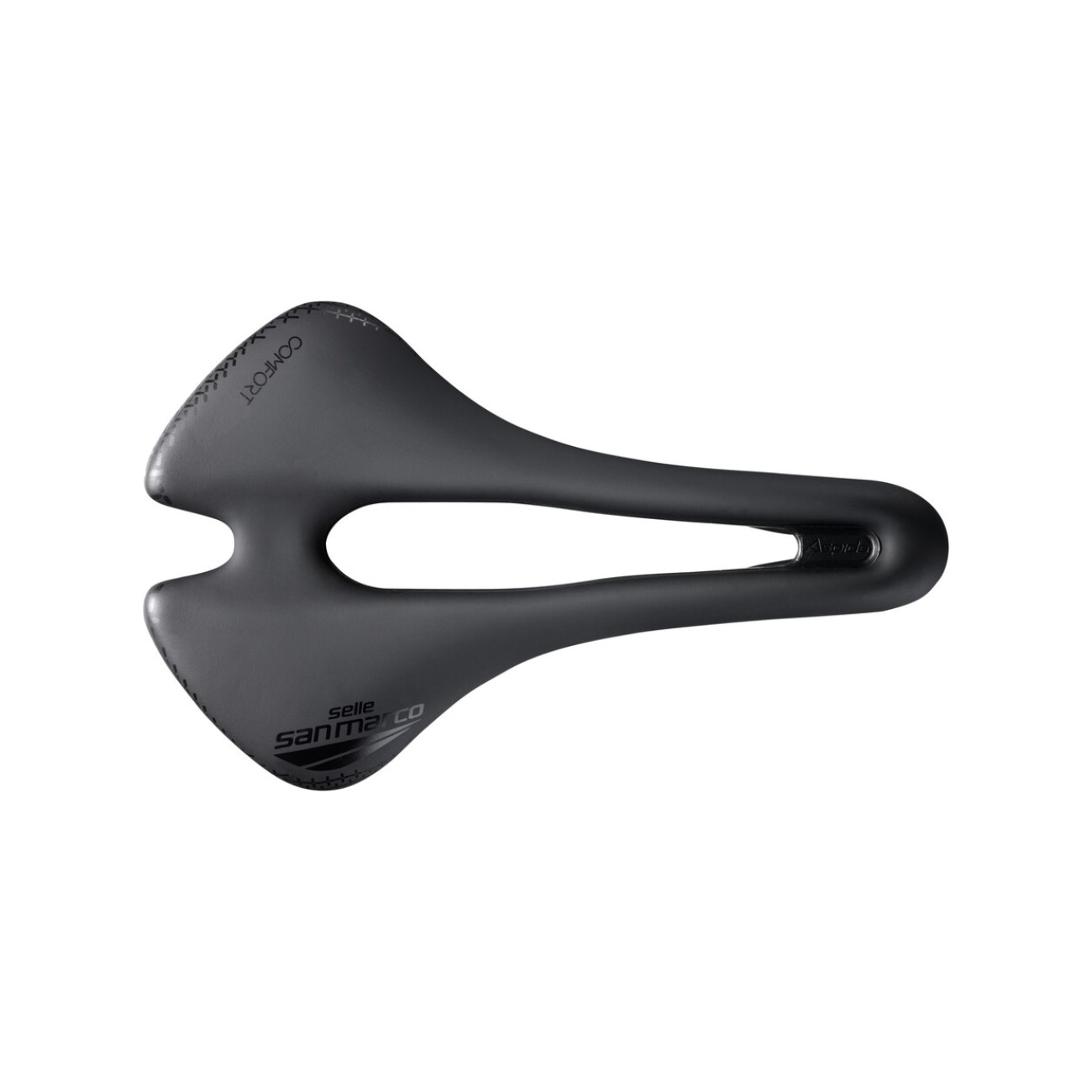 E-shop SELLE SAN MARCO sedlo - ASPIDE SHORT COMFORT DYNAMIC WIDE - šedá