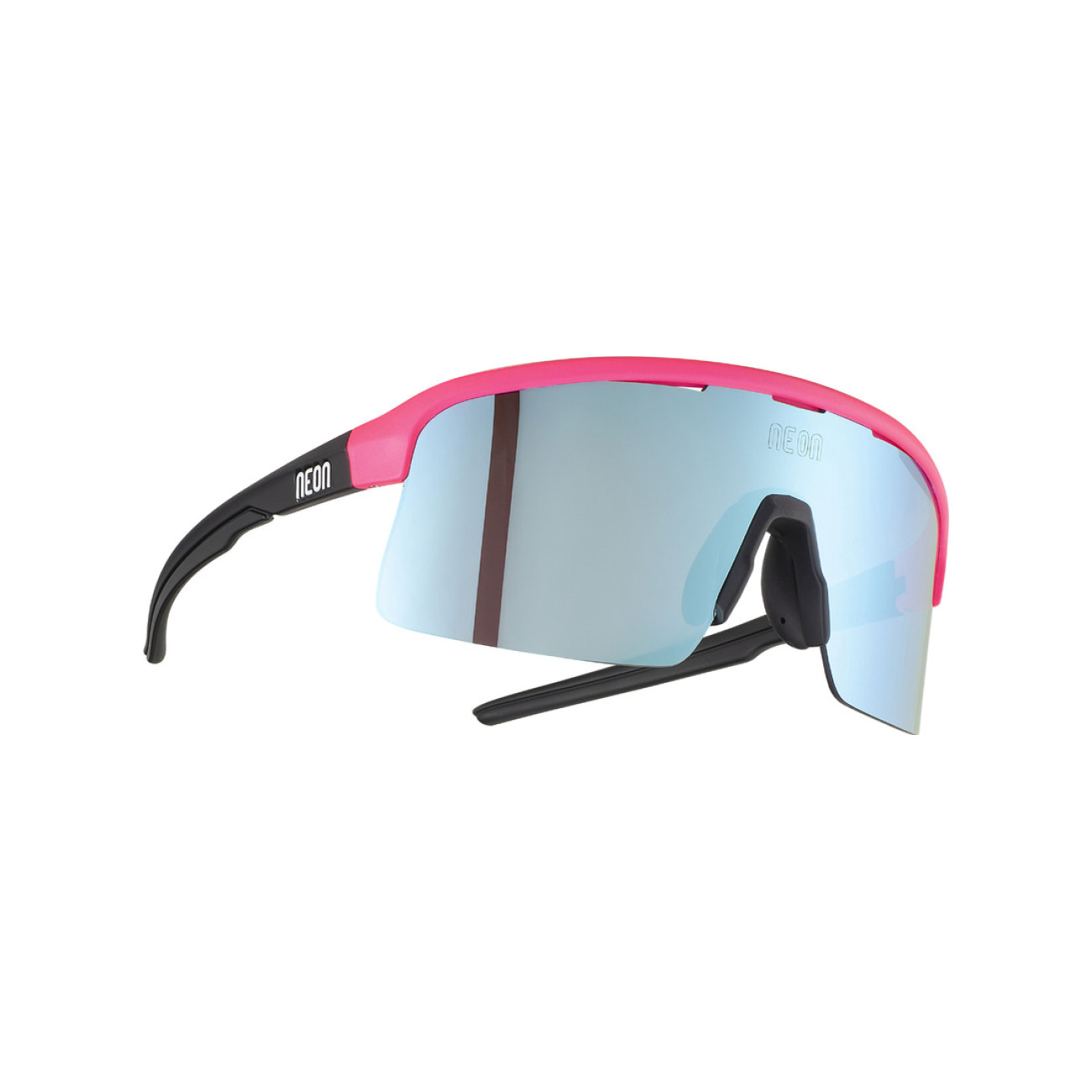 NEON Cyklistické okuliare - ARROW 2.0 - čierna/ružová