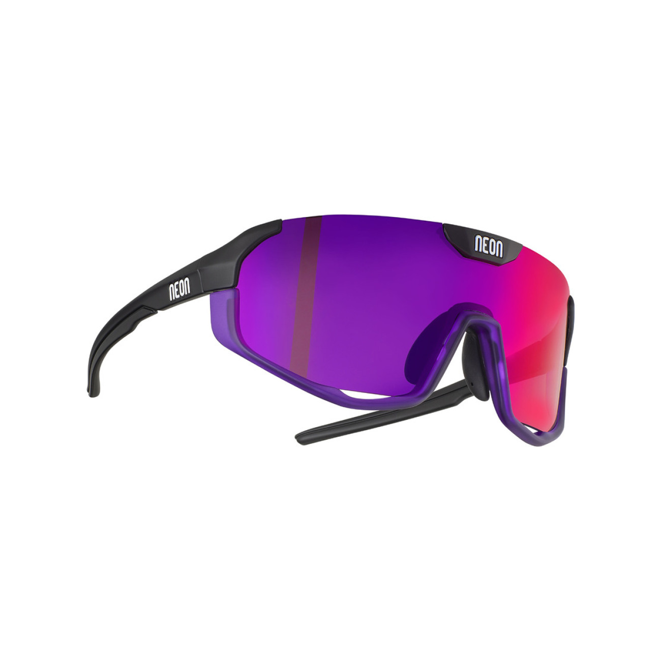 
                NEON Cyklistické okuliare - CANYON - čierna/fialová
            