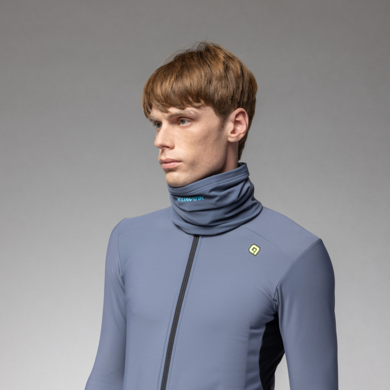 ALÉ Cyklistický nákrčník - K-ATMO - modrá UNI