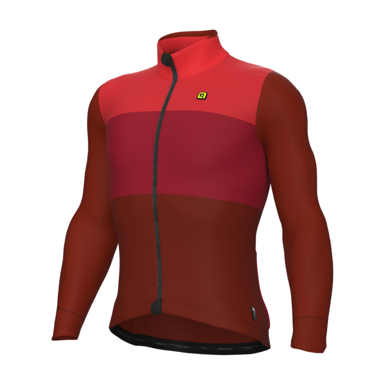 
                ALÉ Cyklistický dres s dlhým rukávom zimný - SFIDA PR-S - červená
            