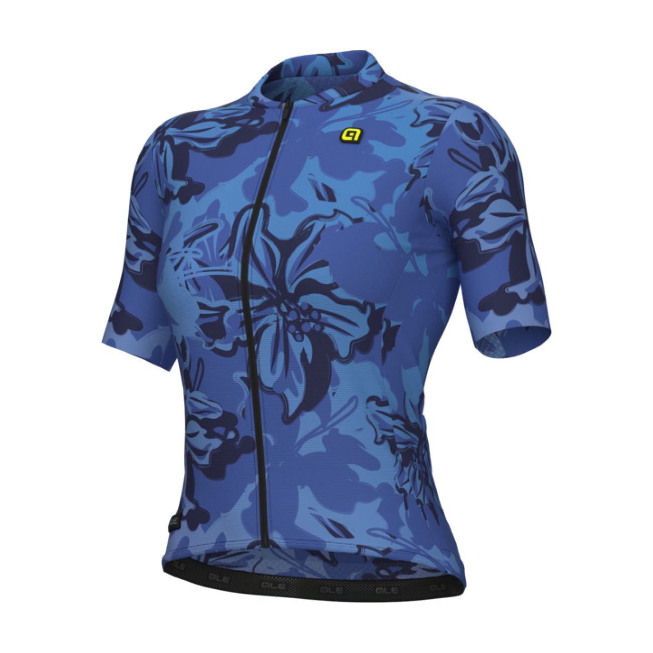 ALÉ Cyklistický dres s krátkym rukávom - PR-E HONOLULU - modrá