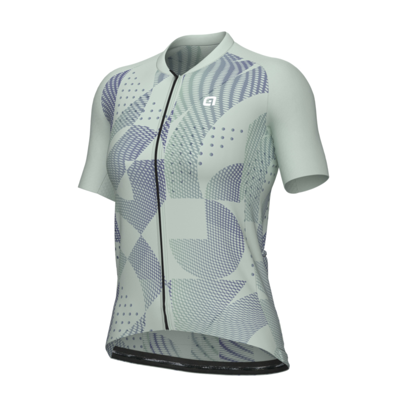 ALÉ Cyklistický dres s krátkym rukávom - PRAGMA ENJOY - svetlo zelená