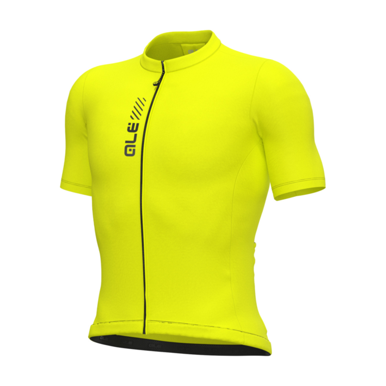 ALÉ Cyklistický dres s krátkym rukávom - PRAGMA COLOR BLOCK - žltá M