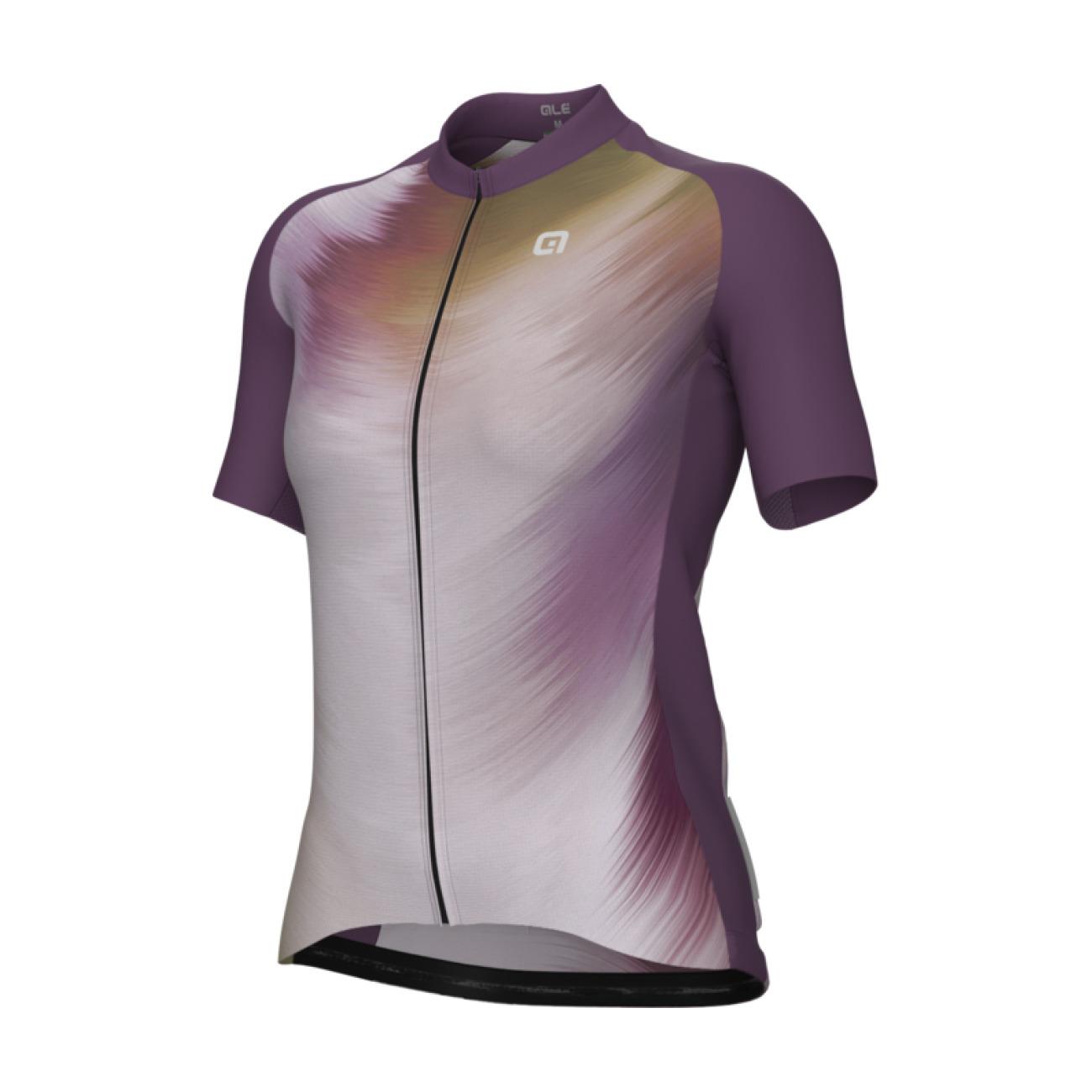 ALÉ Cyklistický dres s krátkym rukávom - OFF ROAD - GRAVEL MONSONE - fialová