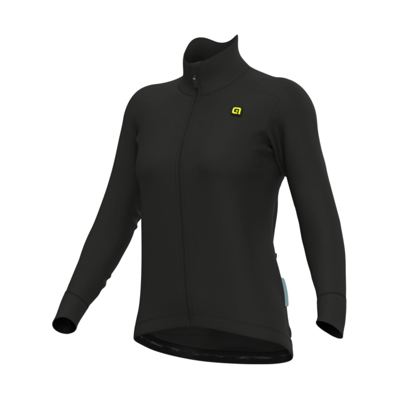 ALÉ Cyklistický dres s dlhým rukávom zimný - KLIMATIK K-IDRO - čierna 3XL