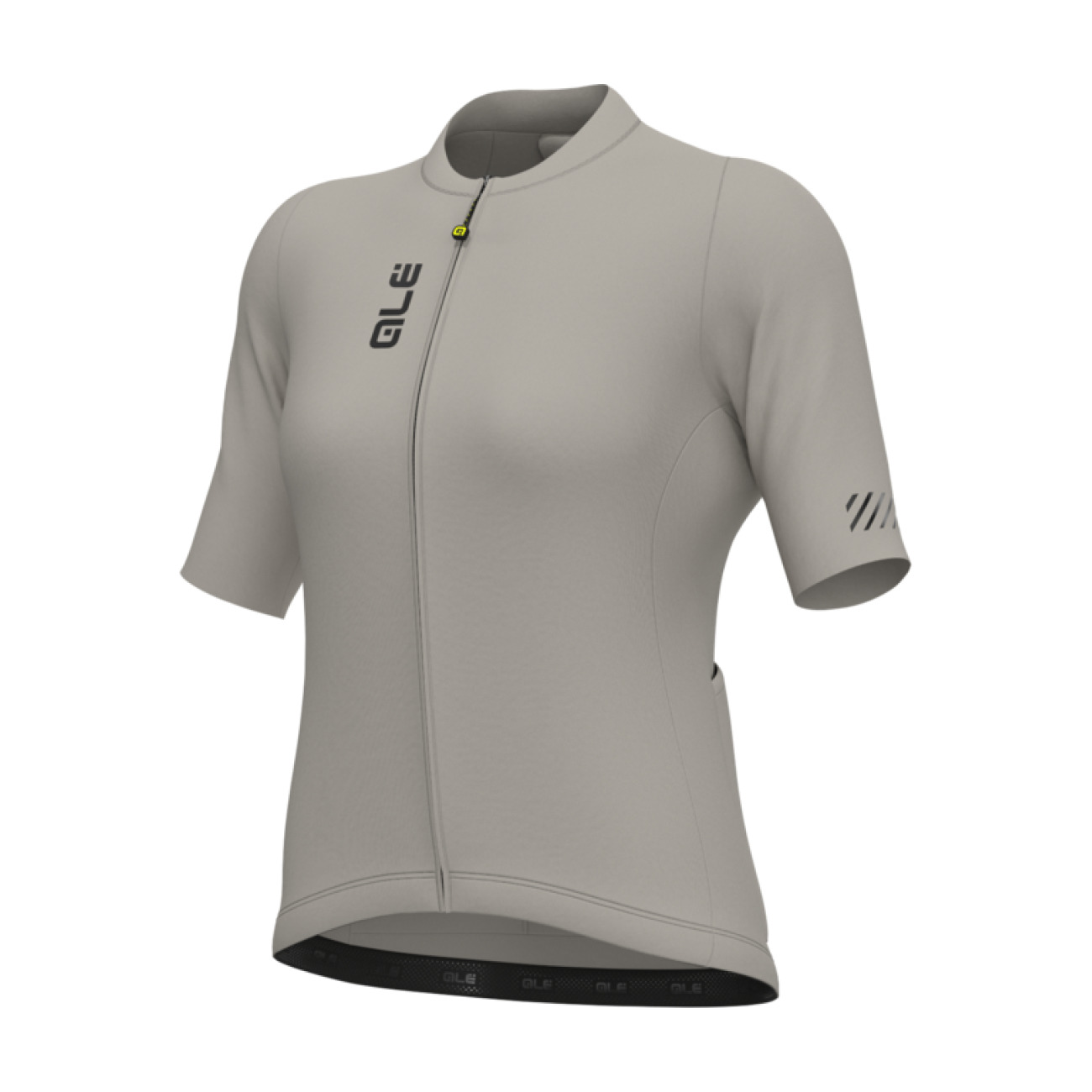 ALÉ Cyklistický dres s krátkym rukávom - COLOR BLOCK OFF ROAD PRAGMA - ivory