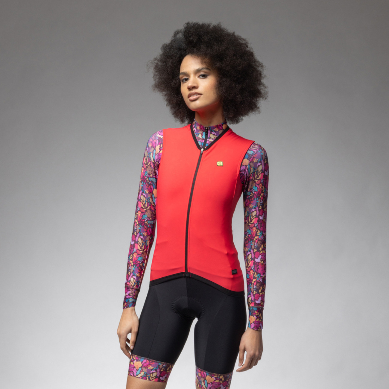 ALÉ Cyklistická vesta - PR-E THERMO 2.0 - ružová