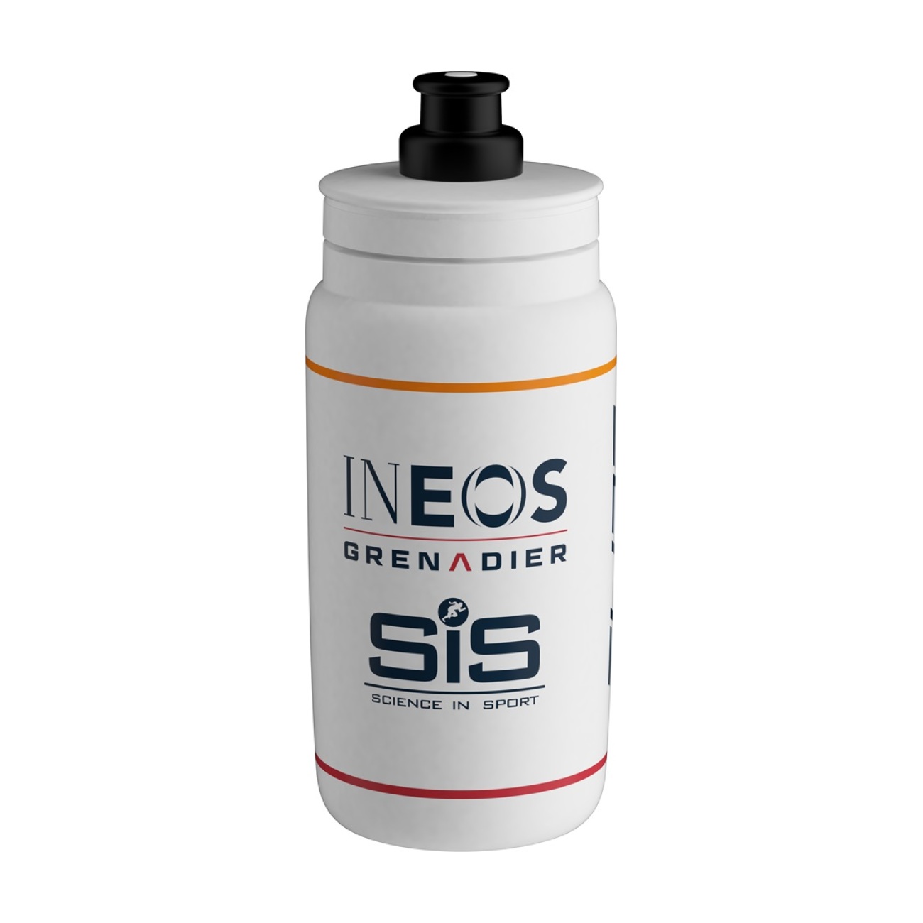 E-shop ELITE Cyklistická fľaša na vodu - FLY 550 INEOS 2024 - biela