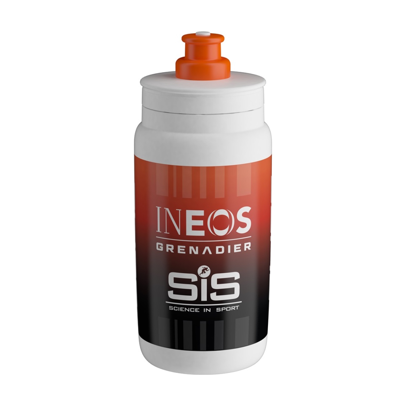 E-shop ELITE Cyklistická fľaša na vodu - FLY 550 INEOS STYLE 2024 - biela/červená/čierna