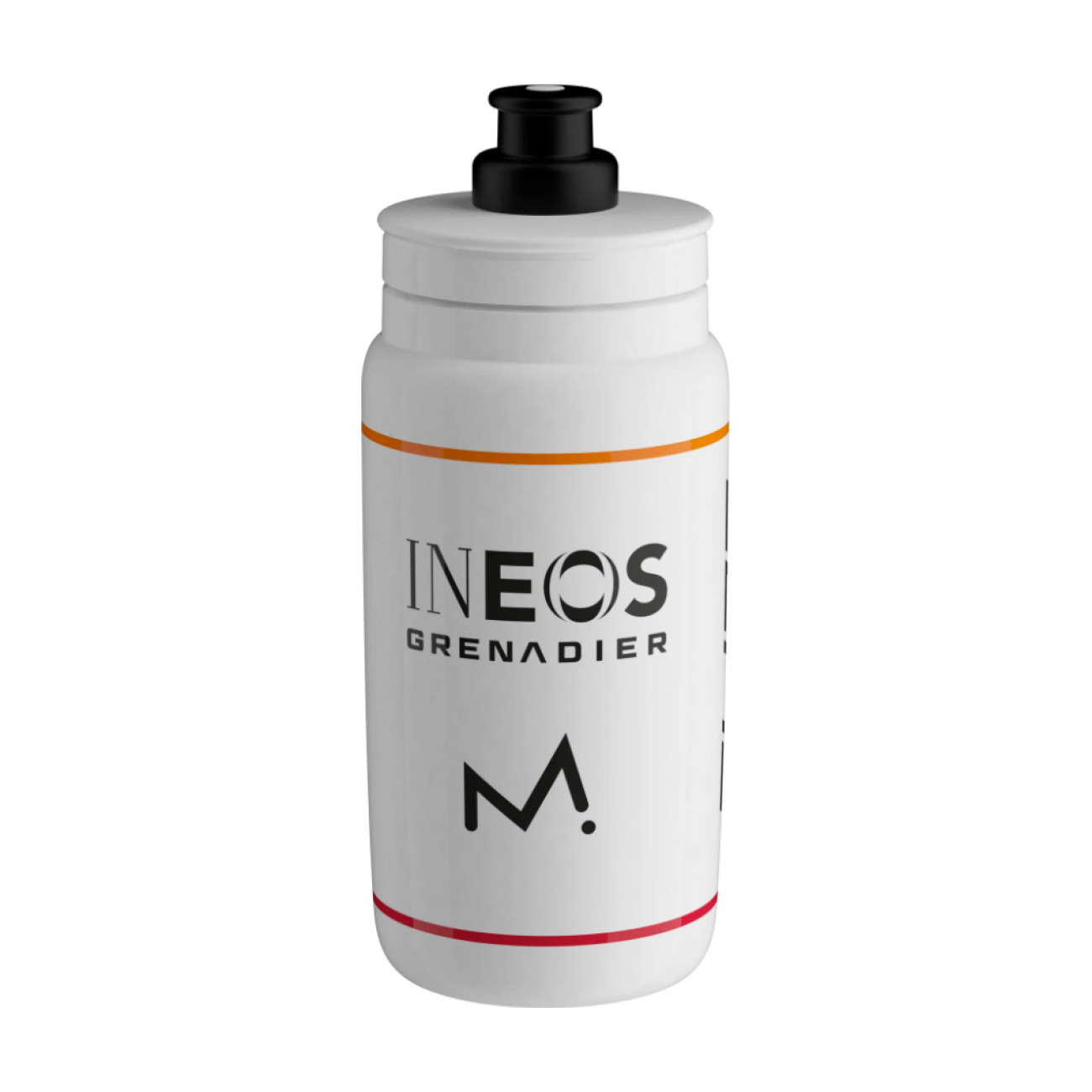 ELITE Cyklistická fľaša na vodu - FLY 550 INEOS GRENADIER 2025 - biela