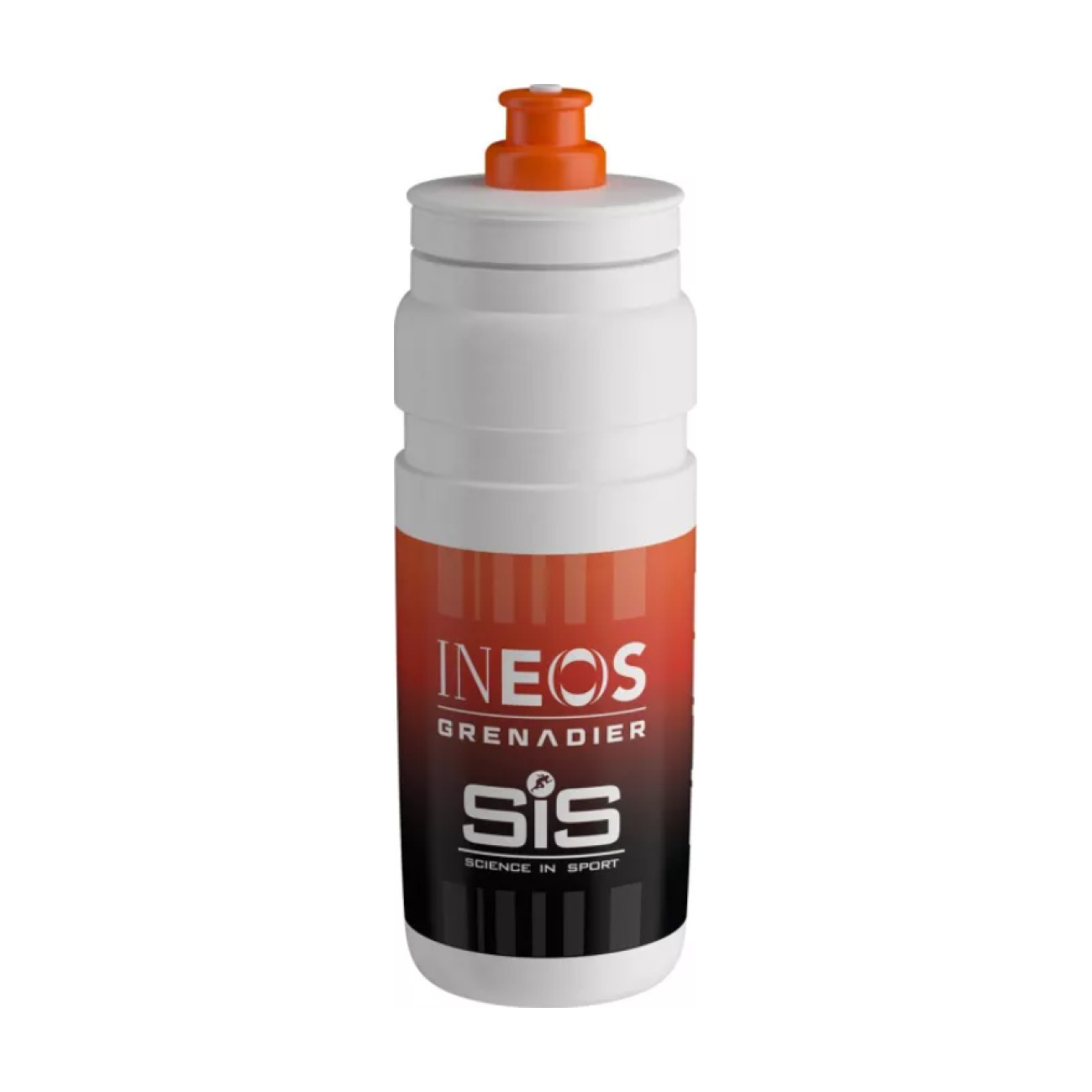 ELITE Cyklistická fľaša na vodu - FLY 750 INEOS GRENADIER 2025 - biela/červená/čierna