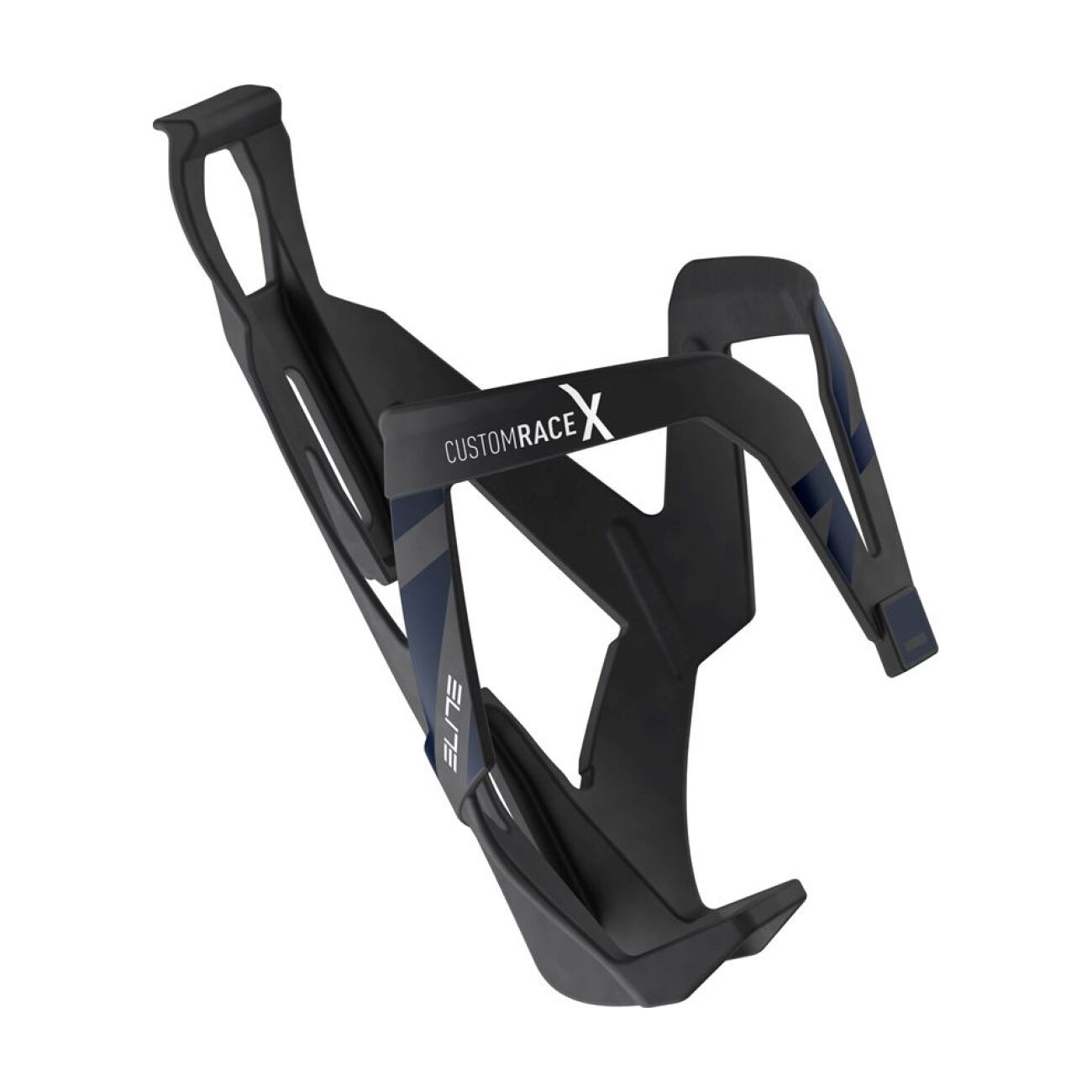 ELITE Cyklistický košík na fľašu - CUSTOM RACE X - čierna/modrá