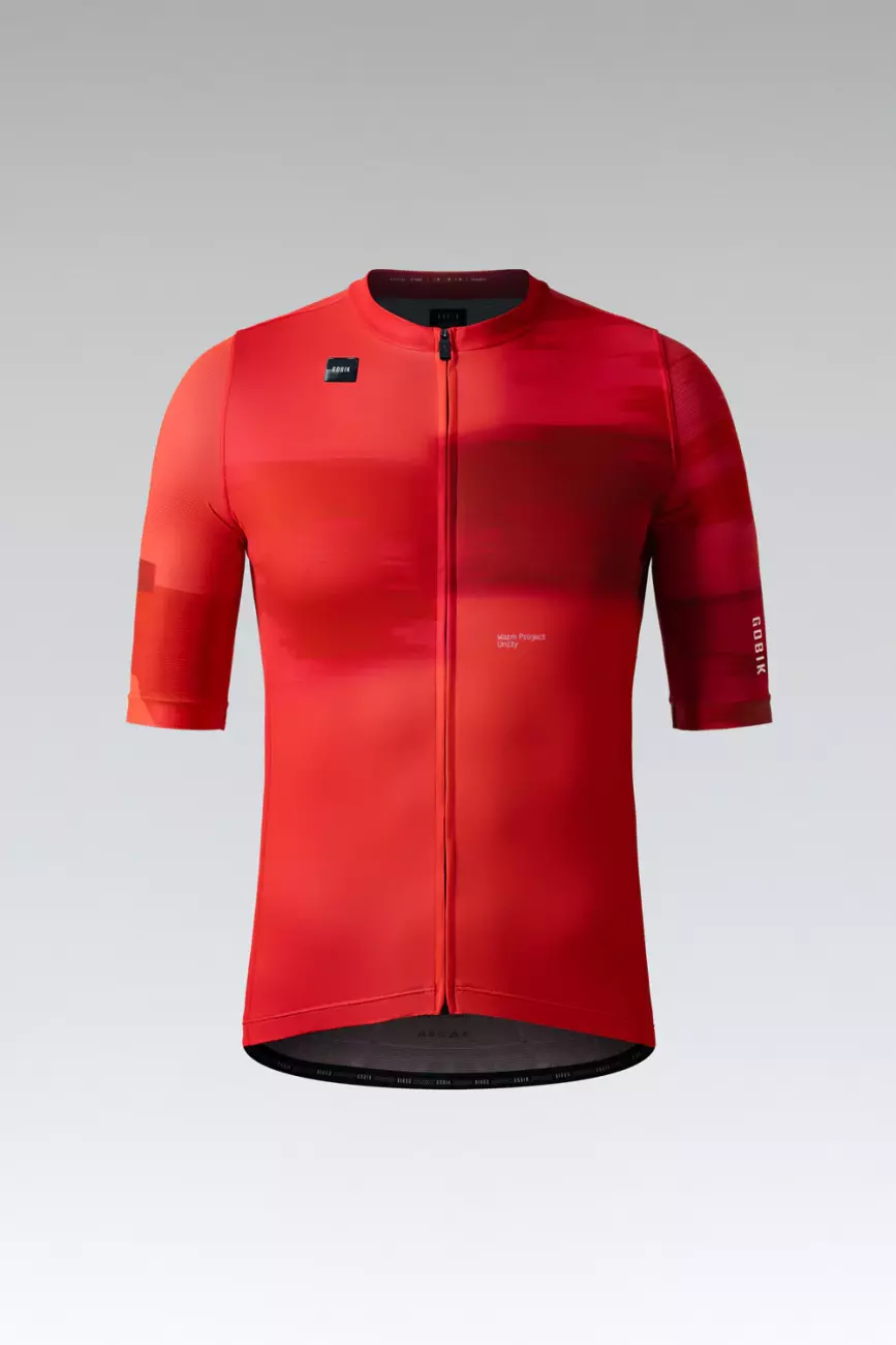 
                GOBIK Cyklistický dres s krátkym rukávom - STARK - červená L
            