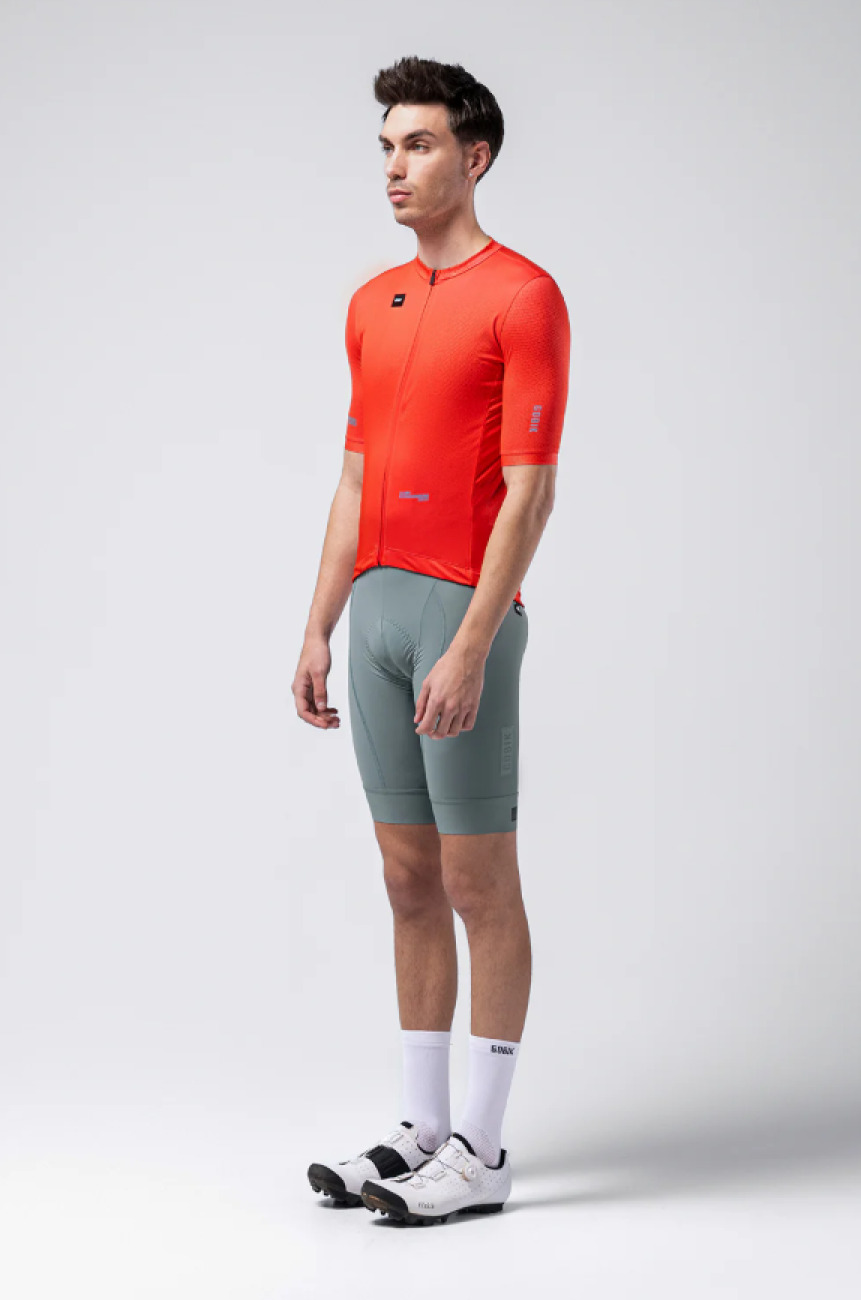 GOBIK Cyklistický dres s krátkym rukávom - STARK - červená
