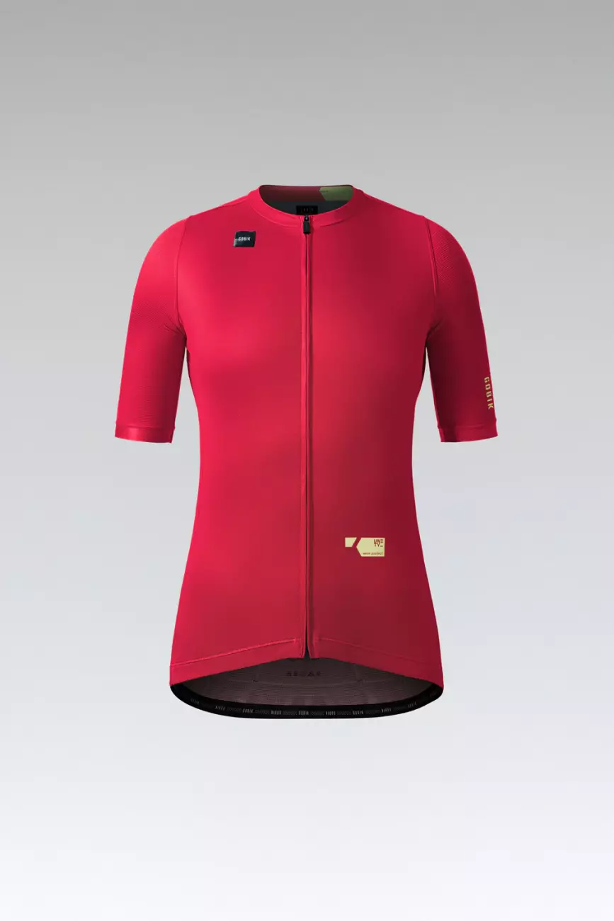 
                GOBIK Cyklistický dres s krátkym rukávom - STARK W - červená/ružová S
            