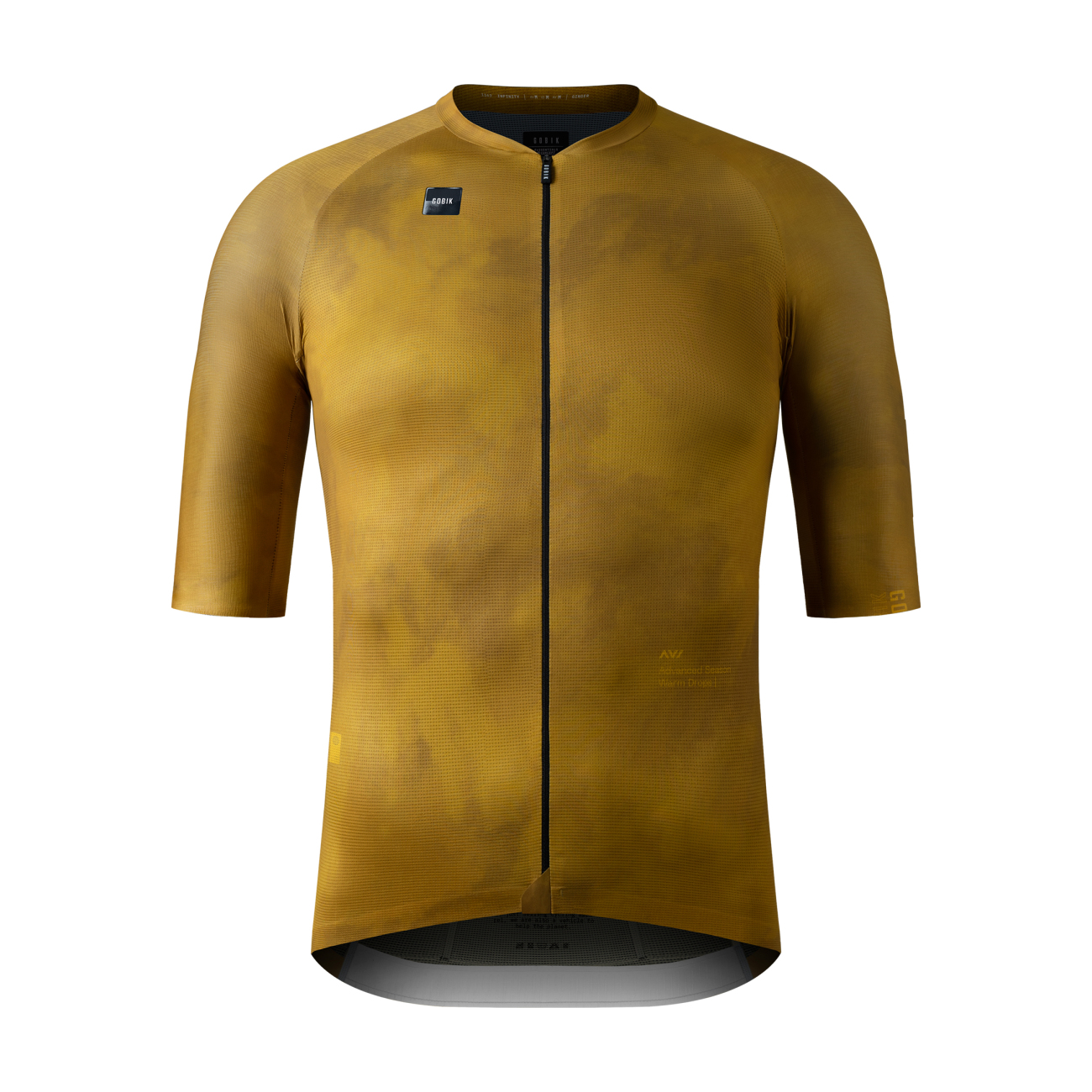 
                GOBIK Cyklistický dres s krátkym rukávom - INFINITY - žltá
            