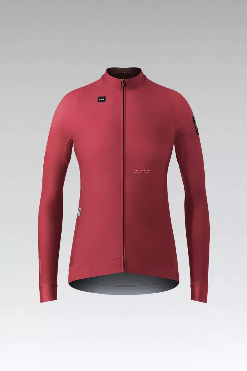
                GOBIK Cyklistický dres s dlhým rukávom zimný - HYDER WOMEN - ružová L
            