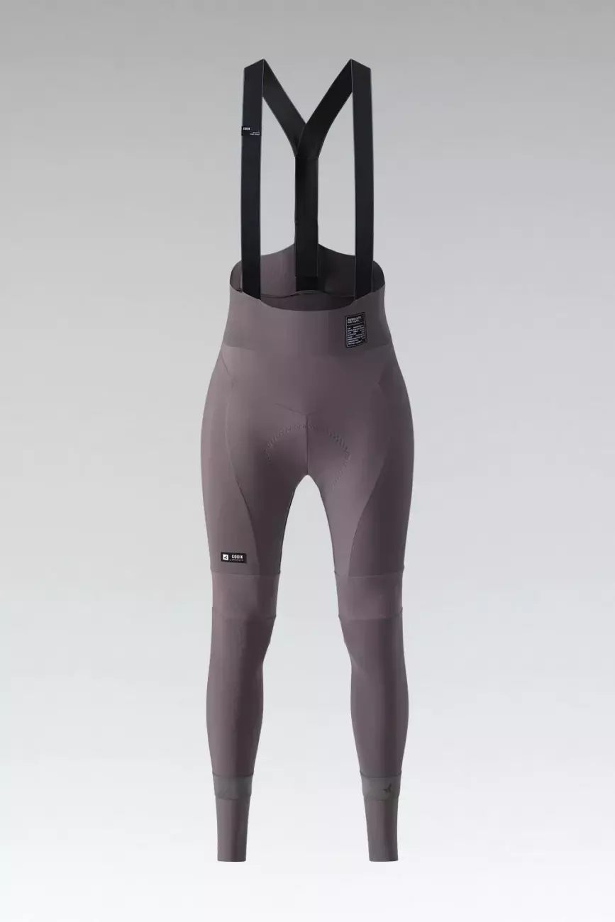 E-shop GOBIK Cyklistické nohavice dlhé s trakmi - ABSOLUTE 6.0 WOMEN - šedá