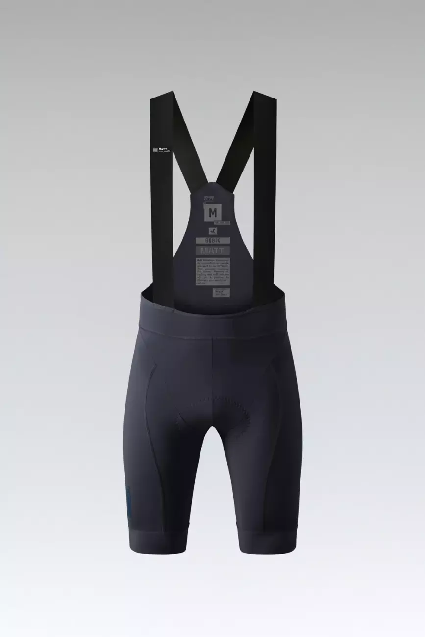 
                GOBIK Cyklistické nohavice krátke s trakmi - MATT 2.0 K10 - modrá XL
            