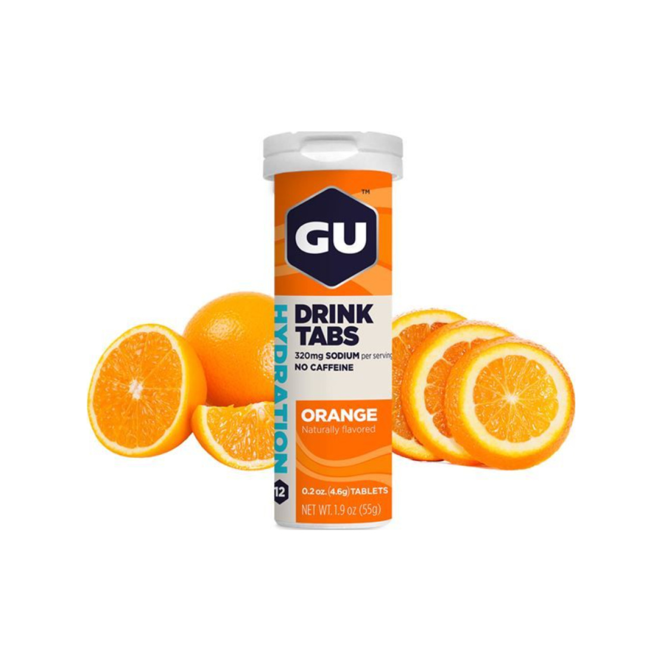 GU nápoj - HYDRATION DRINK TABS 54 g ORANGE