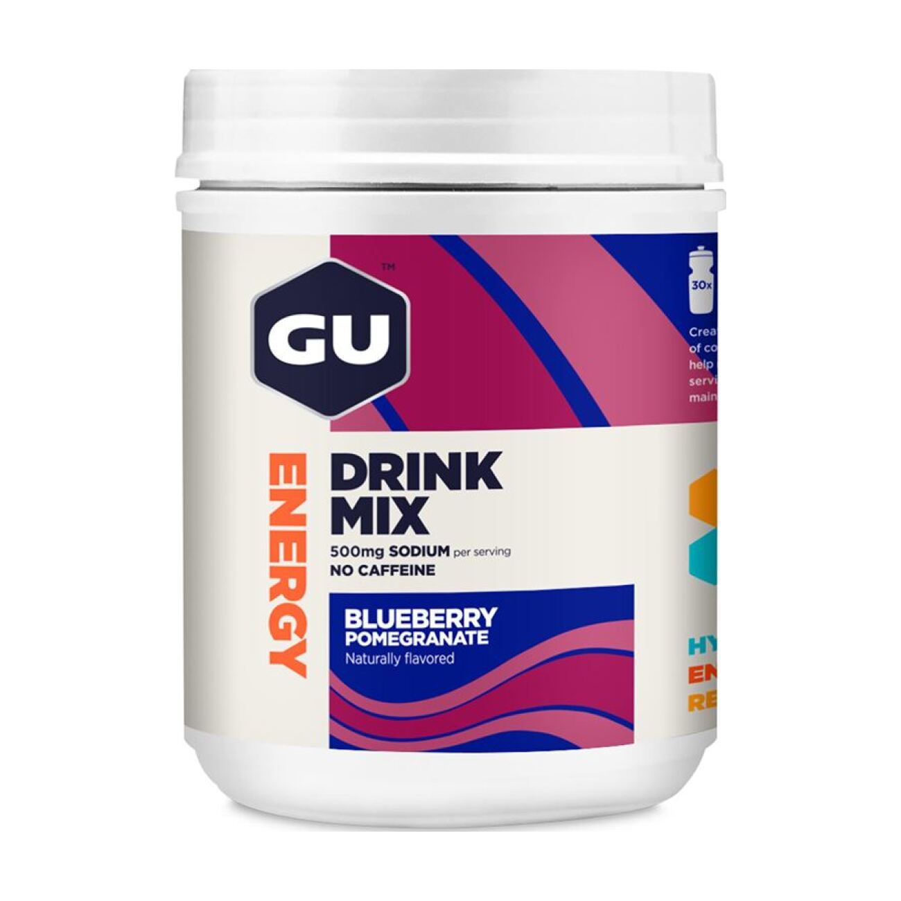 GU nápoj - HYDRATION DRINK MIX 849 g BLUEBERRY POMEGRANATE