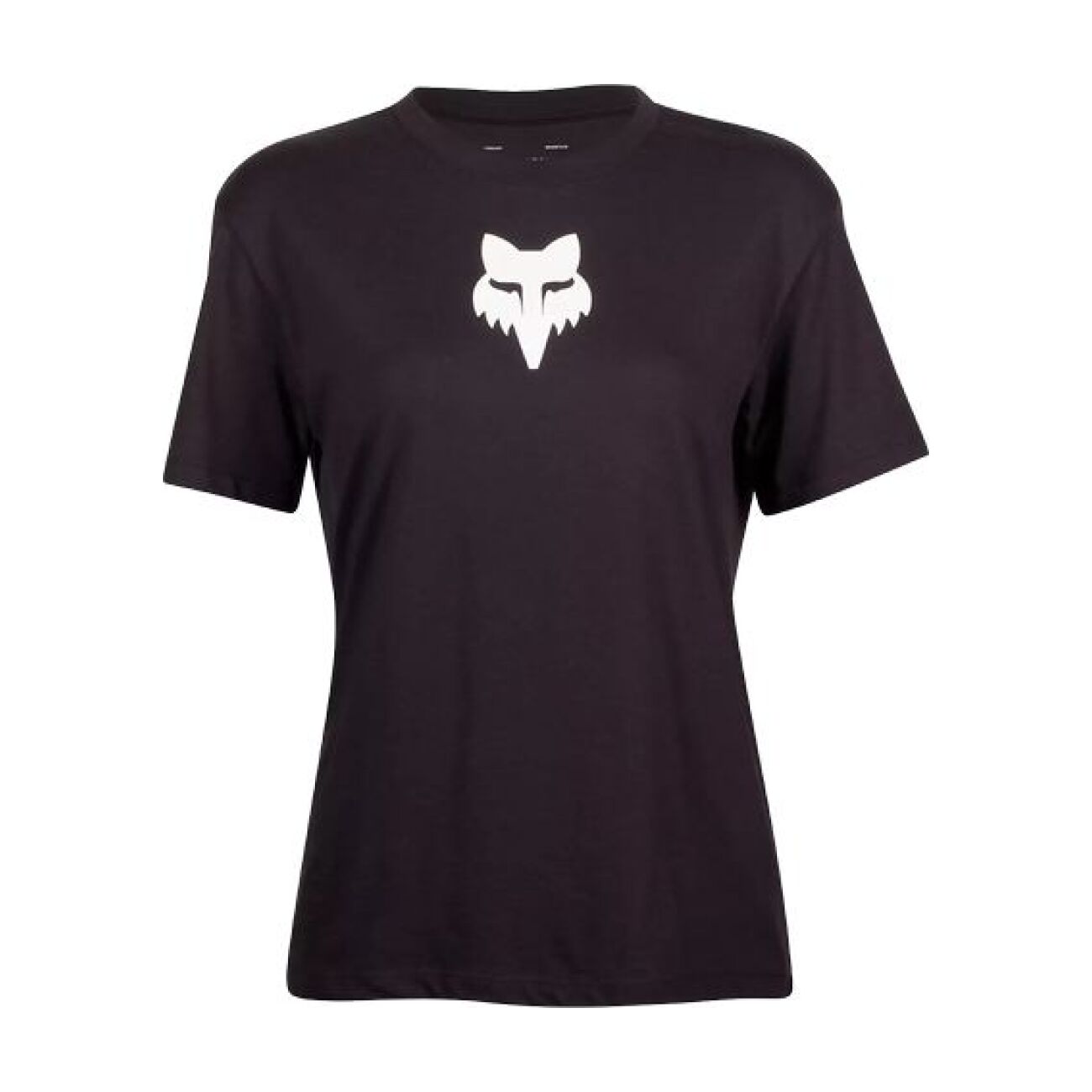 FOX Cyklistické tričko s krátkym rukávom - W FOX HEAD - čierna