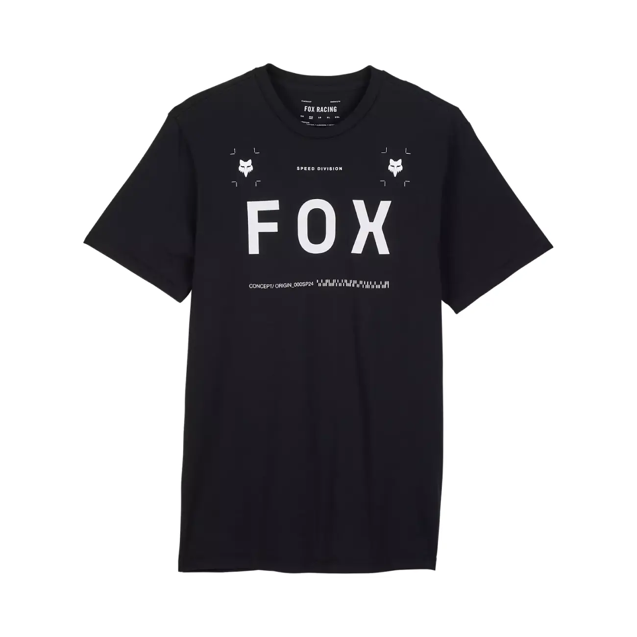 
                FOX Cyklistické tričko s krátkym rukávom - AVIATION PREM - čierna
            