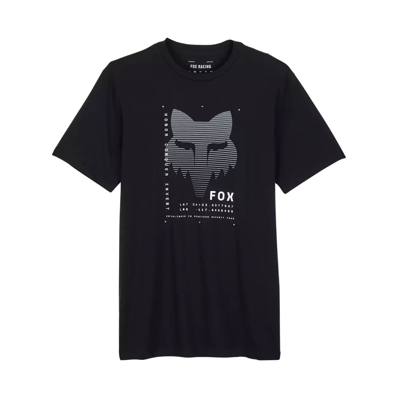
                FOX Cyklistické tričko s krátkym rukávom - DISPUTE PREM - čierna M
            