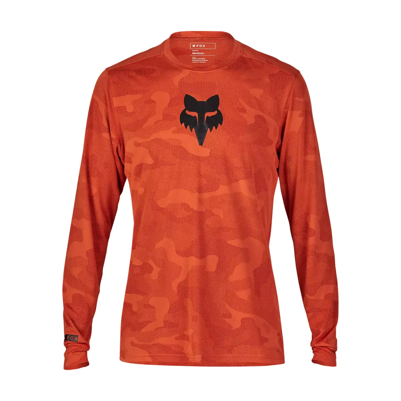 
                FOX Cyklistický dres s dlhým rukávom letný - RANGER TRU DRI - oranžová S
            