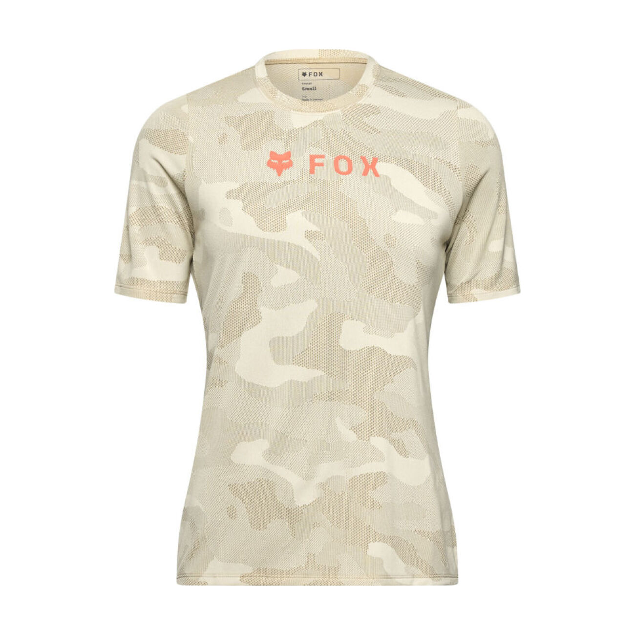 FOX Cyklistický dres s krátkym rukávom - W RANGER - béžová