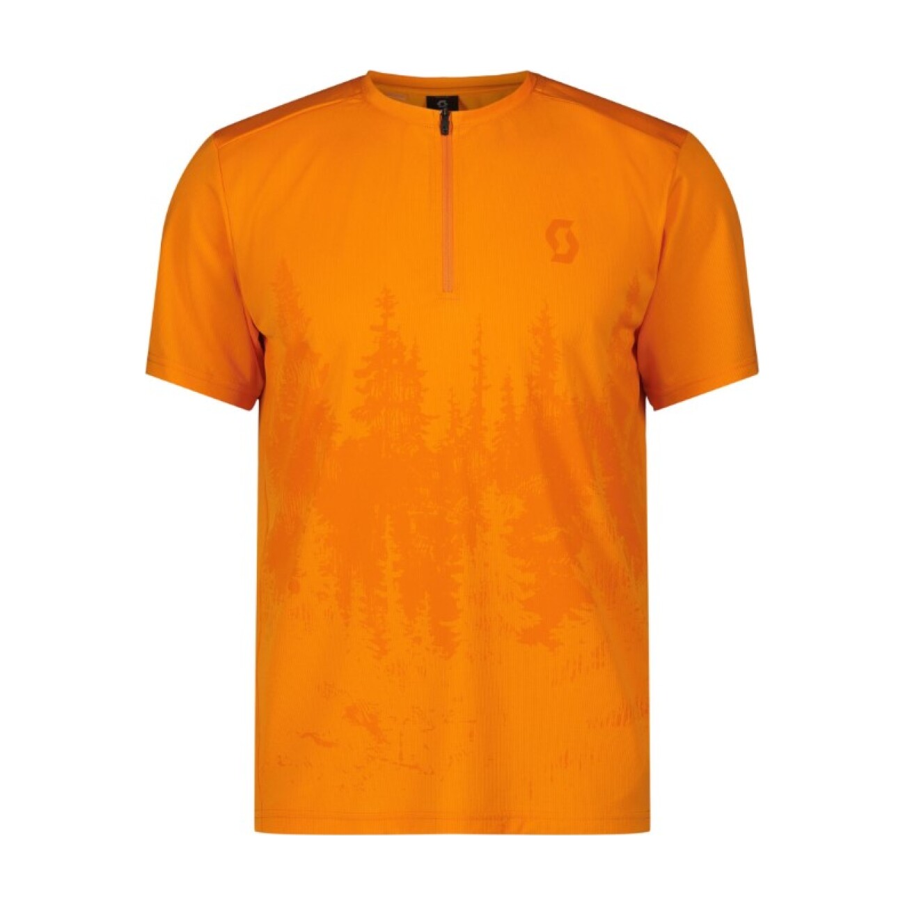 
                SCOTT Cyklistický dres s krátkym rukávom - TRAIL FLOW ZIP W - oranžová
            