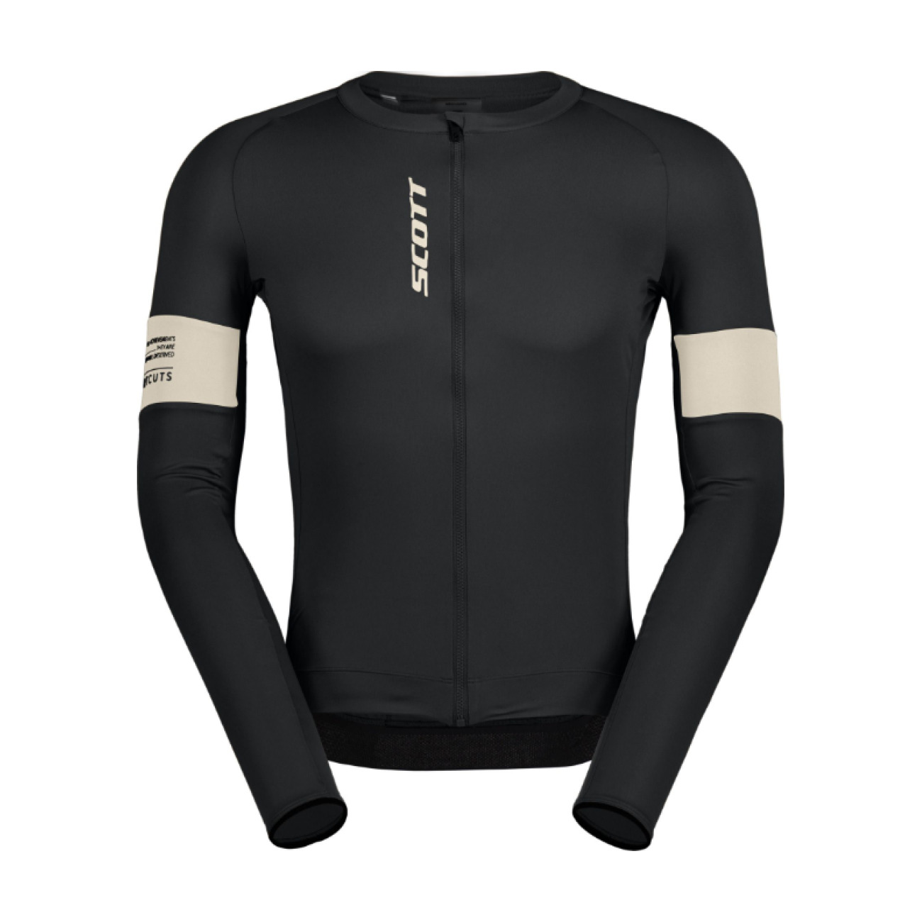 SCOTT Cyklistický dres s dlhým rukávom letný - ENDURANCE PRO - čierna L