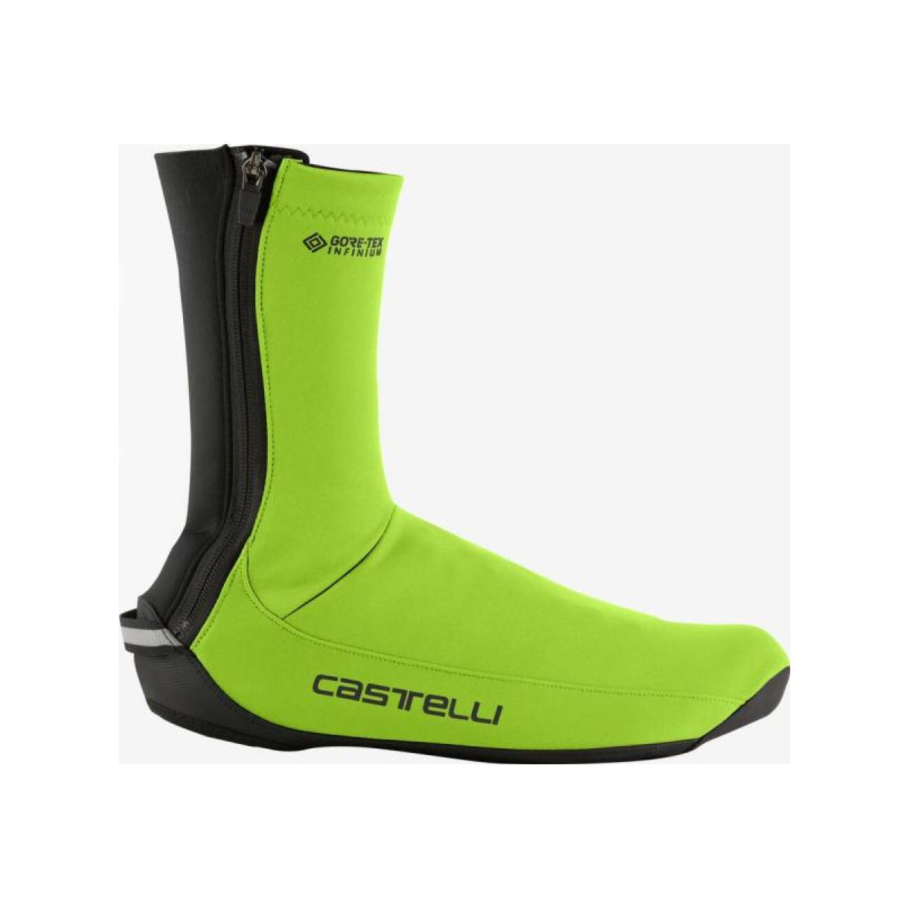 CASTELLI Cyklistické návleky na tretry - ESPRESSO - žltá