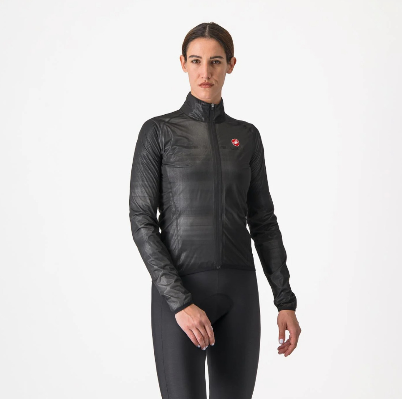 CASTELLI vodeodolná bunda - SQUALL SHELL - čierna L