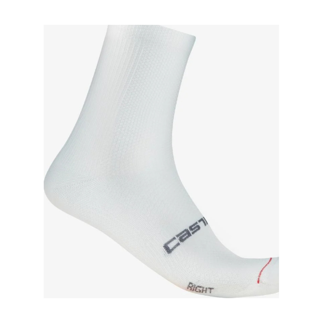 CASTELLI Cyklistické ponožky klasické - ESPRESSO 12 - biela