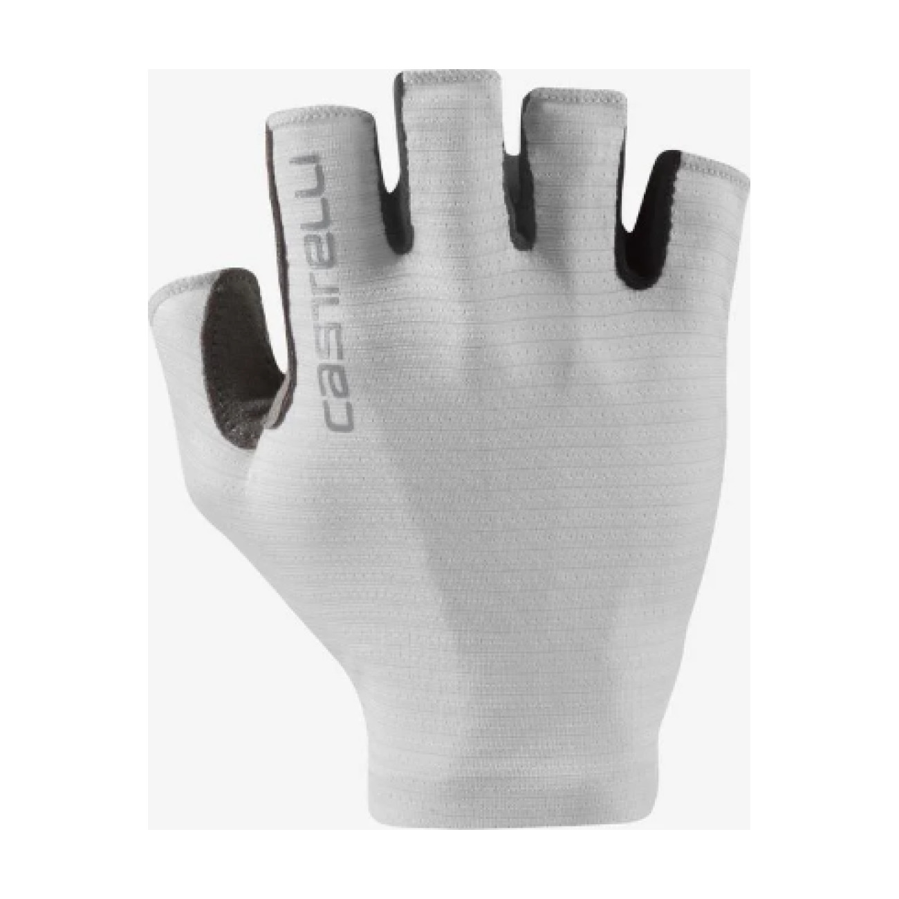 CASTELLI Cyklistické rukavice krátkoprsté - ESPRESSO - biela