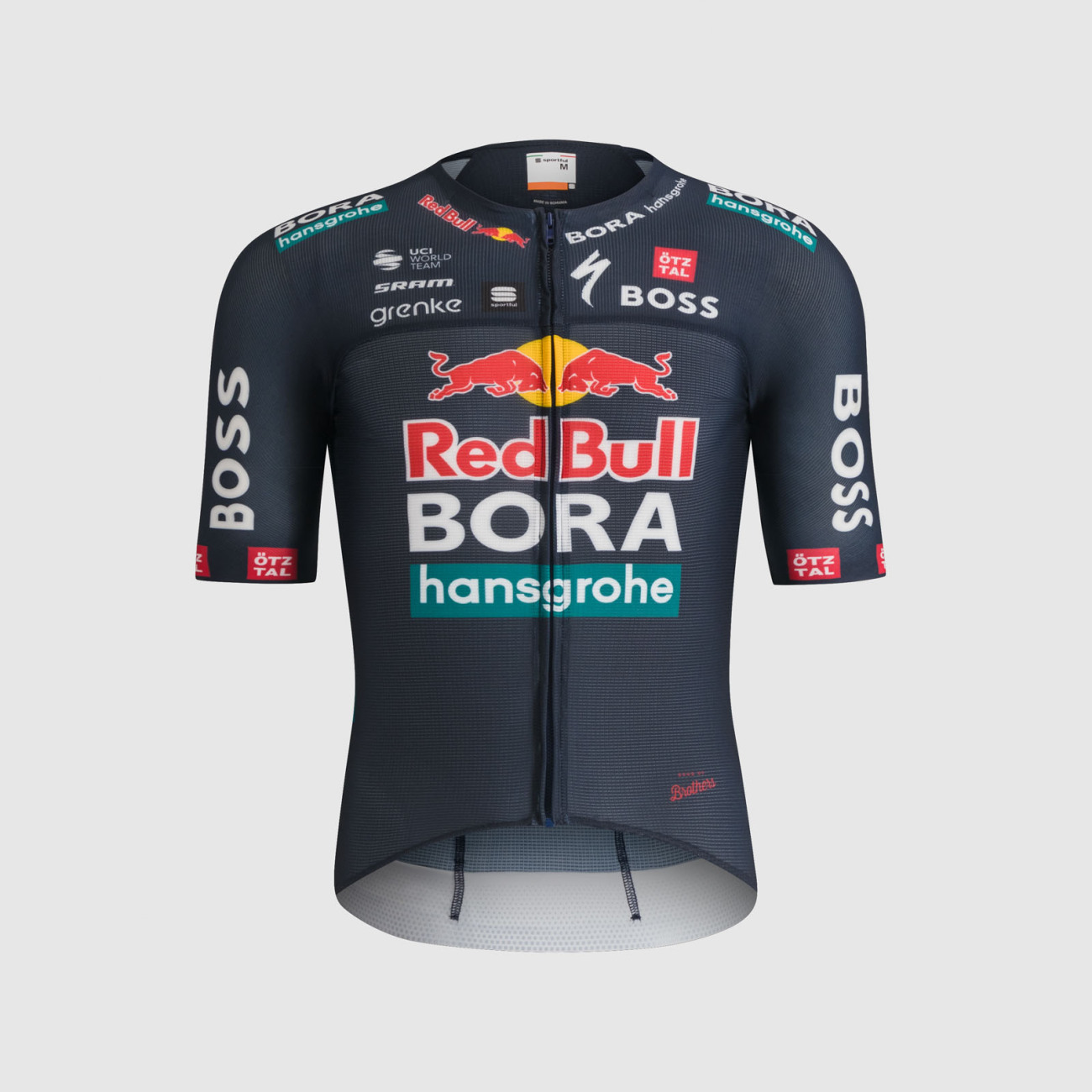 SPORTFUL Cyklistický dres s krátkym rukávom - RED BULL BORA - HANS - modrá S