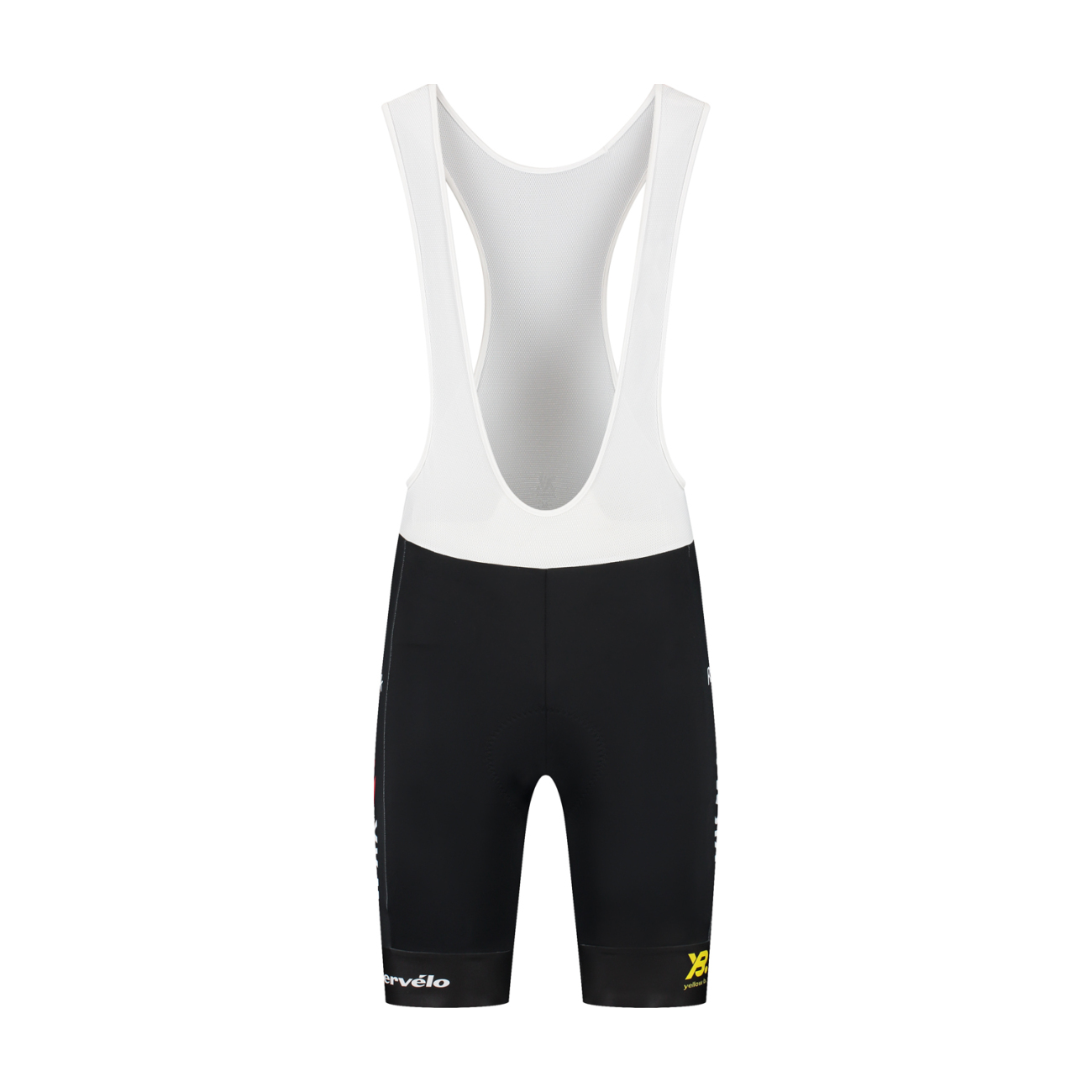 RAPIDGEAR Cyklistické nohavice krátke s trakmi - VISMA TDF25 REPLICA BIBSHORT - čierna 2XL