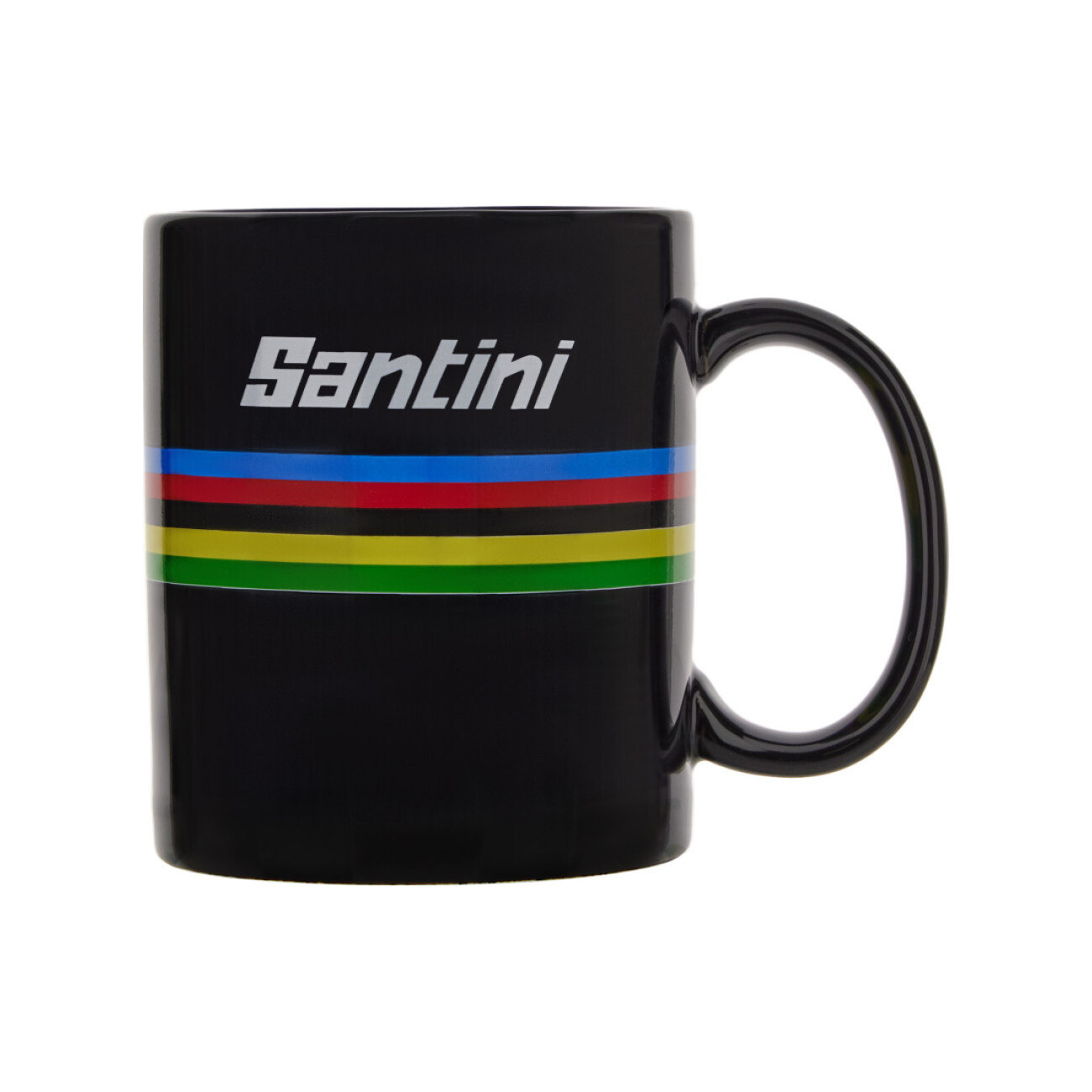 SANTINI šálky - UCI WORLD CHAMPION MUG - čierna
