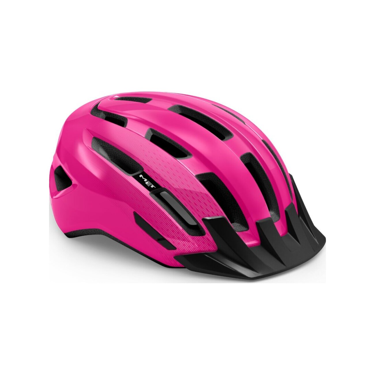 MET Cyklistická prilba - DOWNTOWN - ružová (52–58 cm)