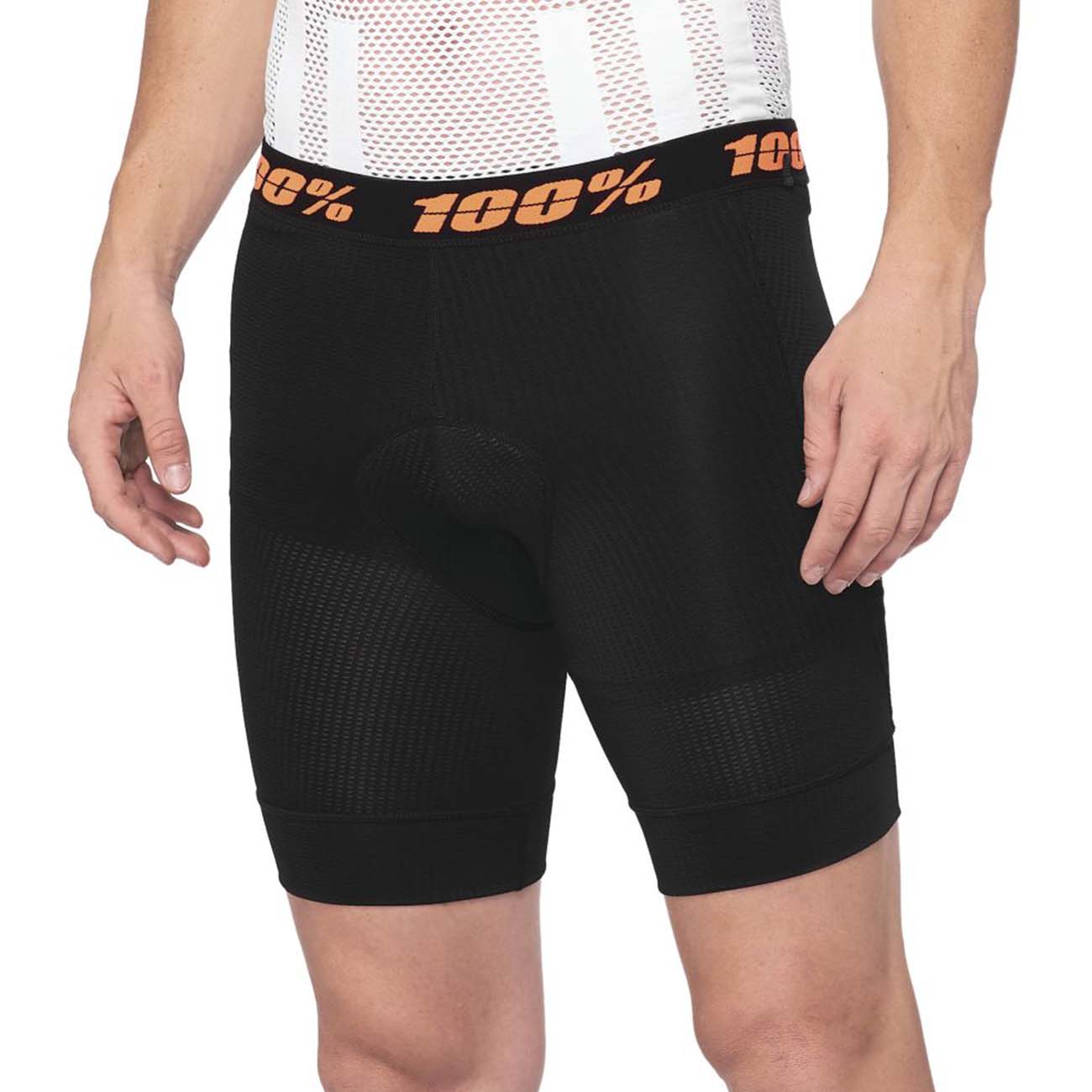 E-shop 100% SPEEDLAB Cyklistické boxerky - CRUX - čierna M