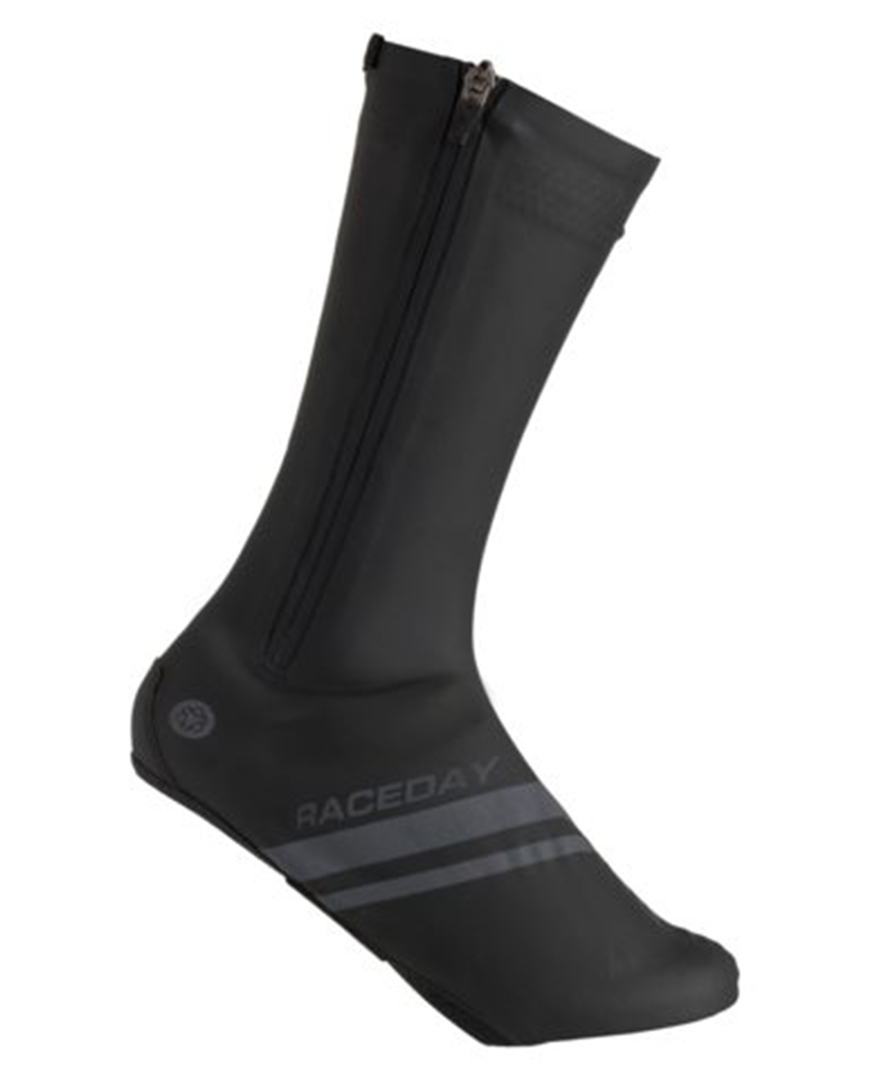 AGU Cyklistické návleky na tretry - RACEDAY RAINPROOF - čierna XL