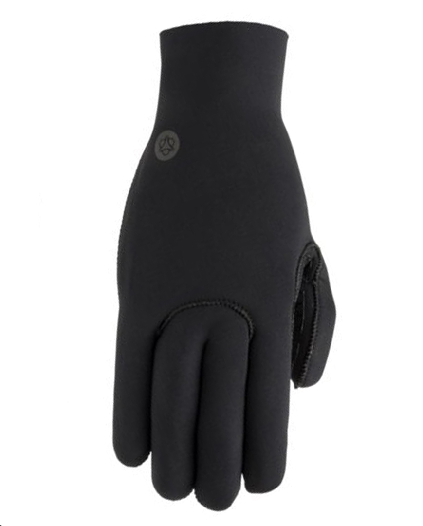 AGU Cyklistické rukavice dlhoprsté - ESSENTIAL NEOPREEN - čierna XL