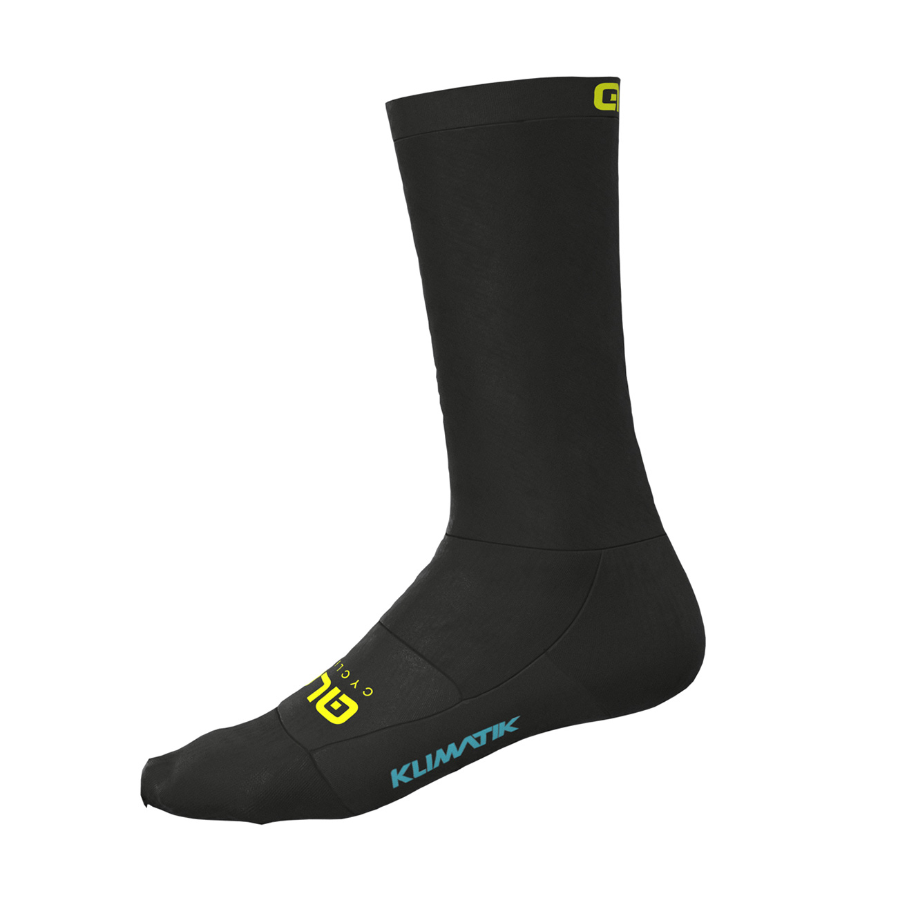 
                ALÉ Cyklistické ponožky klasické - TEAM KLIMATIK H22 - čierna S
            