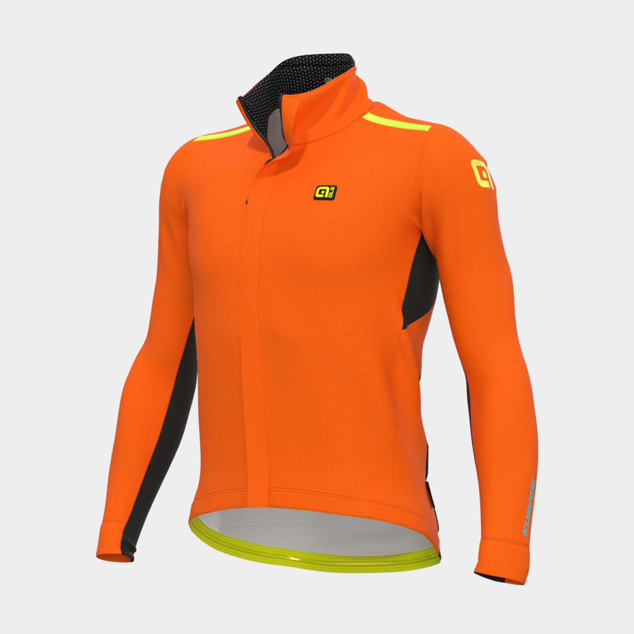 
                ALÉ Cyklistická vodeodolná pláštenka - KLIMATIK K-TORNADO - oranžová/čierna XL
            