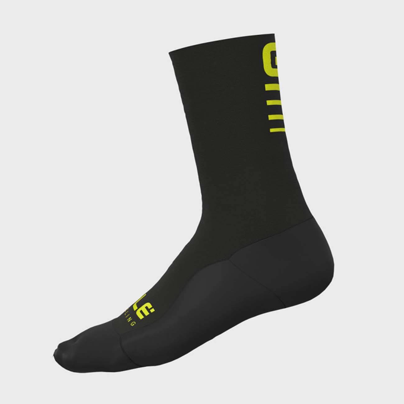 
                ALÉ Cyklistické ponožky klasické - STRADA 2.0 WINTER - žltá/čierna S
            